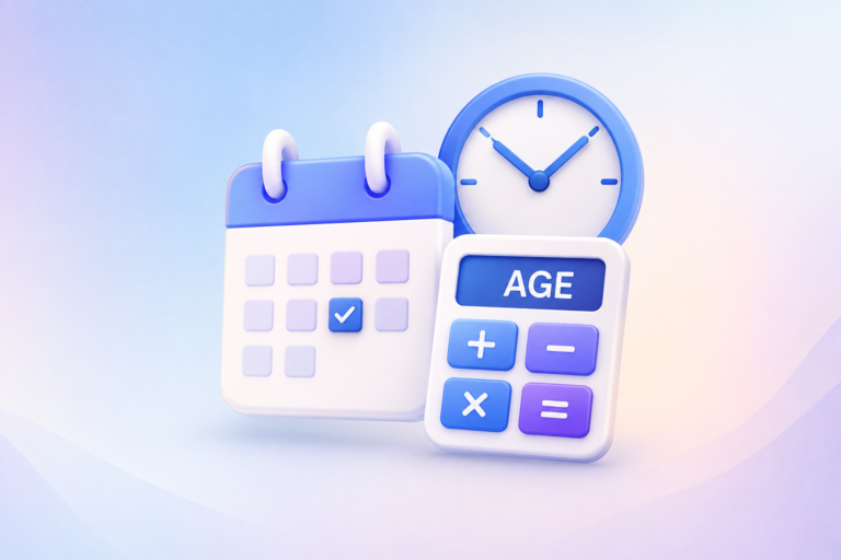 Free Age Calculator — Calculate Your Exact Age Instantly